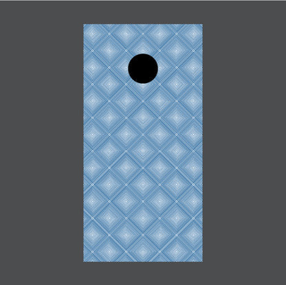 Image of Diamond Pattern Cornhole Board Wraps