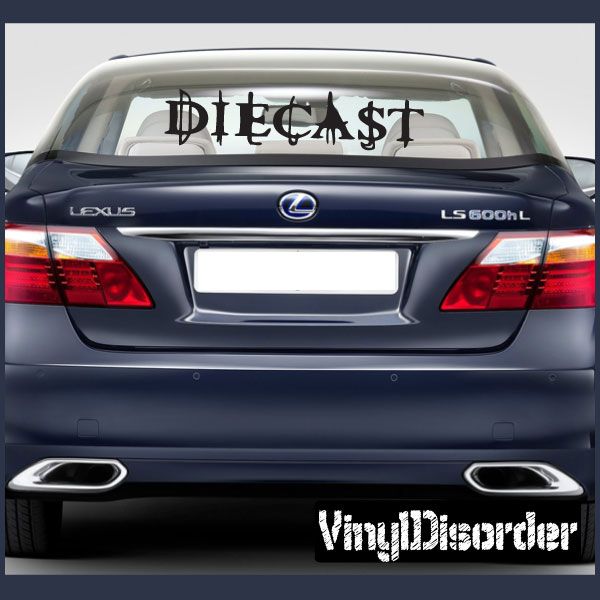 Image of DieCast Decal