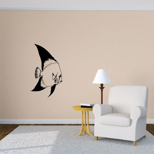 Image of Dipped Angel Fish Decal