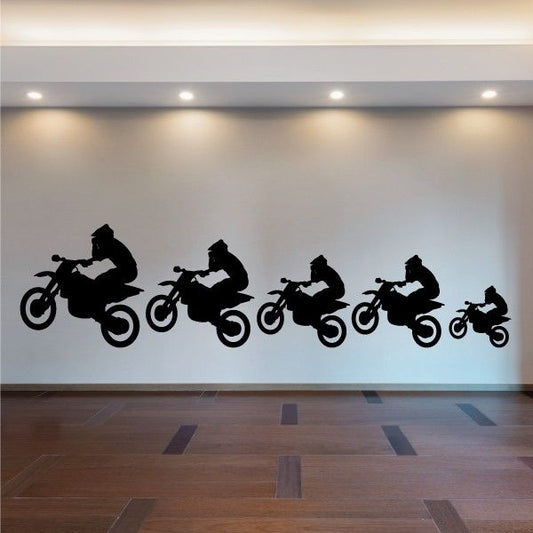 Image of Dirt Bike Rider Family Kit Decal