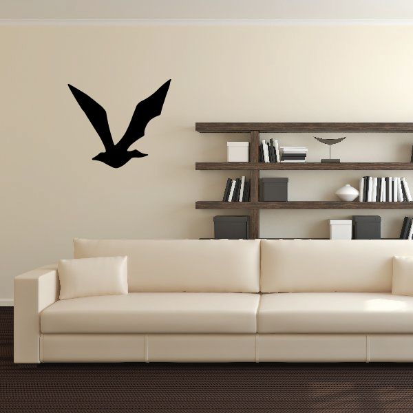 Image of Distant Flying Shore Bird Decal