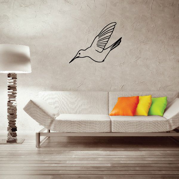 Image of Diving Hummingbird Decal