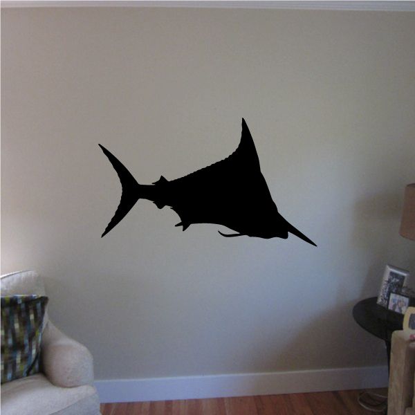 Image of Diving Marlin Decal