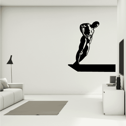 Image of Diving Wall Decal - Vinyl Decal - Car Decal - Bl004