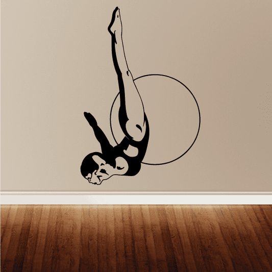 Image of Diving Wall Decal - Vinyl Decal - Car Decal - Bl009