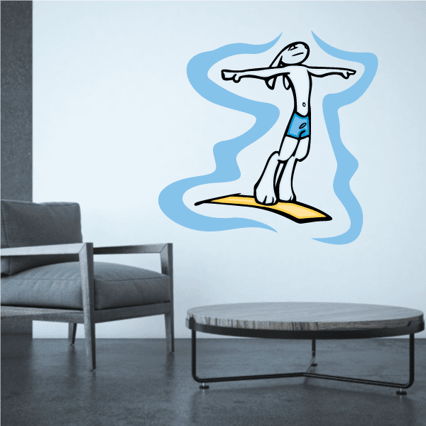 Image of Diving Wall Decal - Vinyl Sticker - Car Sticker - Die Cut Sticker - CDSCOLOR001
