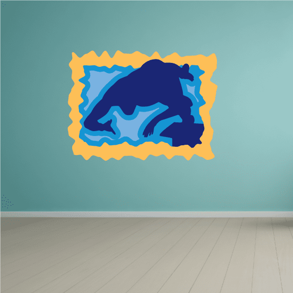 Image of Diving Wall Decal - Vinyl Sticker - Car Sticker - Die Cut Sticker - CDSCOLOR023