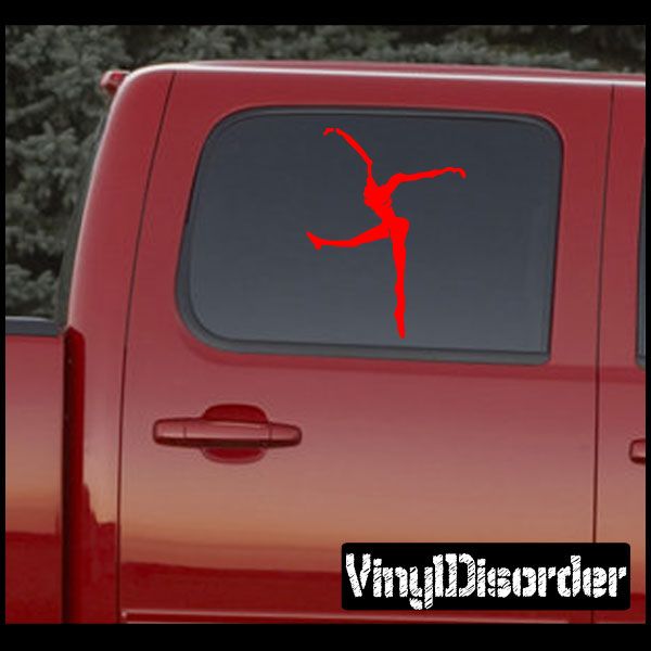 Image of DMB Straight Leg Dance Decal