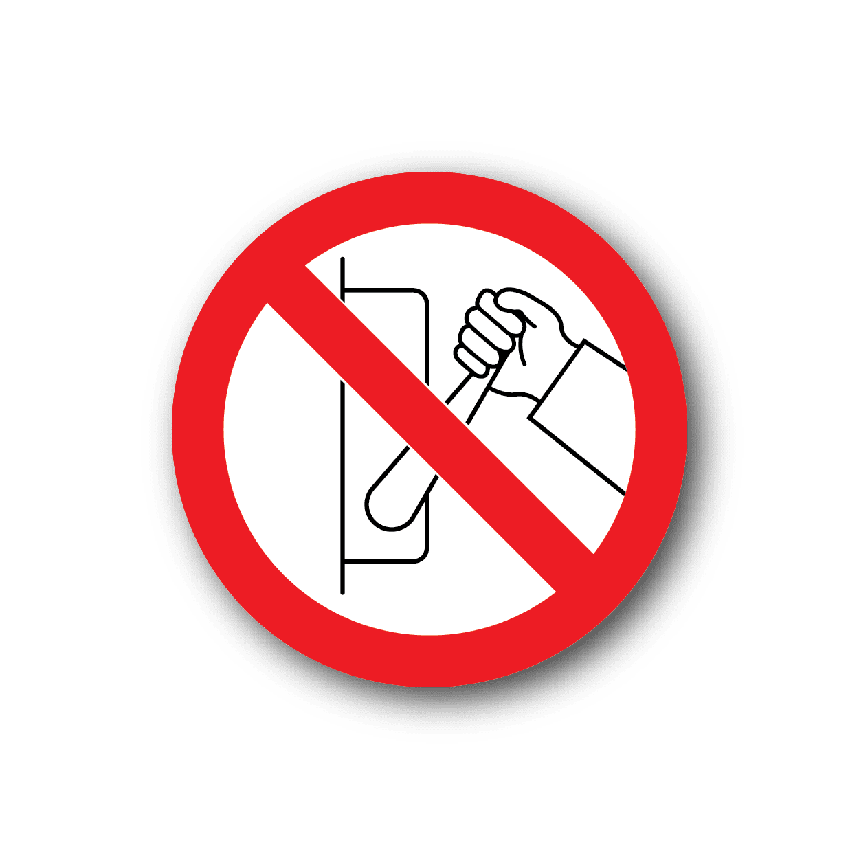 Image of Do Not Pull Sticker