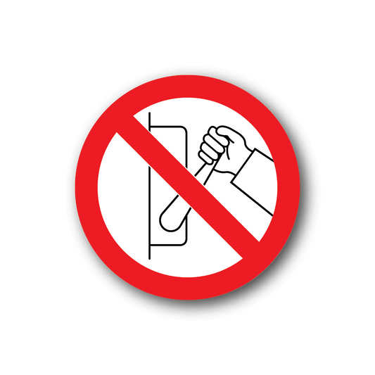 Image of Do Not Pull Sticker