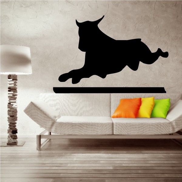 Image of Doberman Pinscher Bar Jump Decal