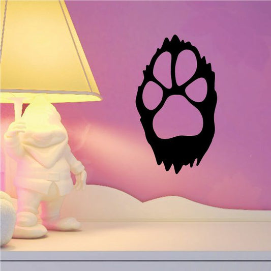 Image of Dog Paw Outline Decal