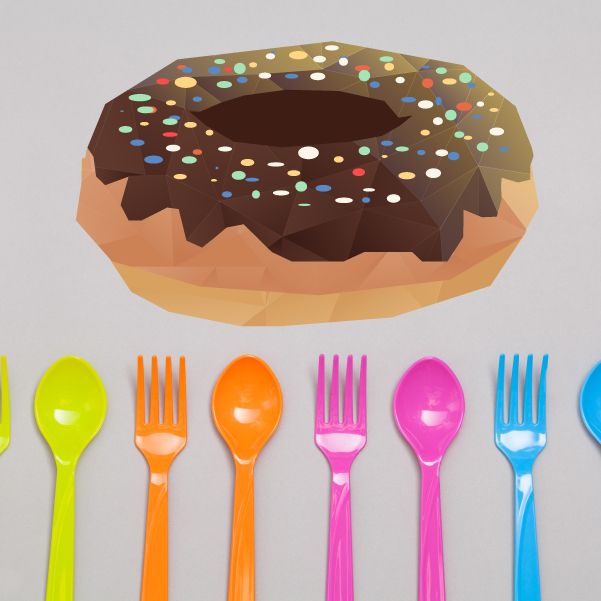 Image of Dohnut Wall Decal - Vinyl Decal - Car Decal - Idcolor022