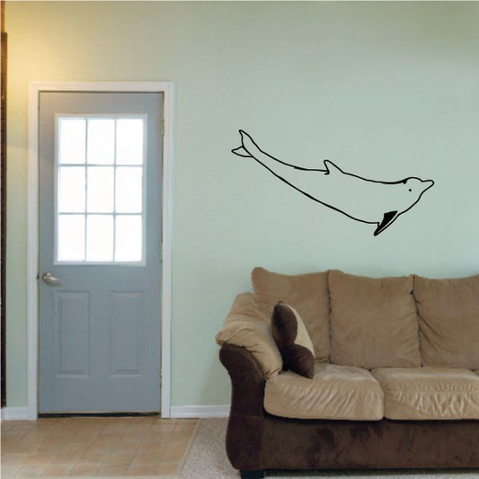 Image of Dolphin Foating Decal