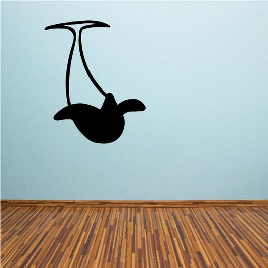 Image of Dolphin Upside Down Decal