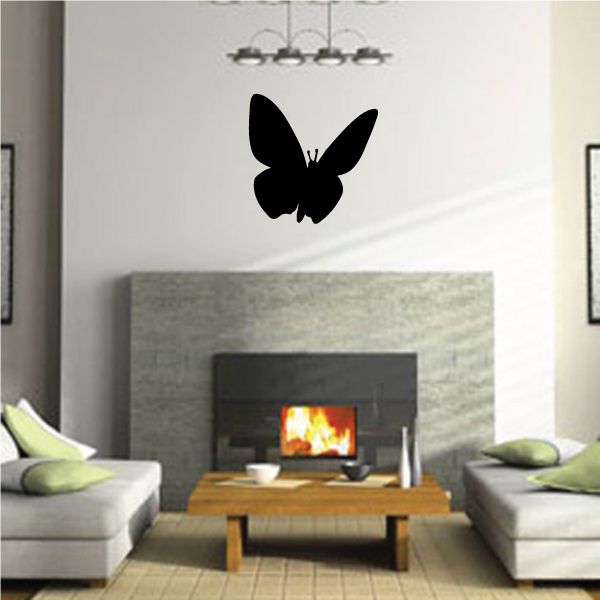 Image of Dotted Wing Butterfly Silhoutte Decal