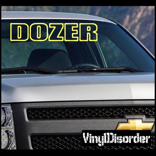 Image of Dozer Decal