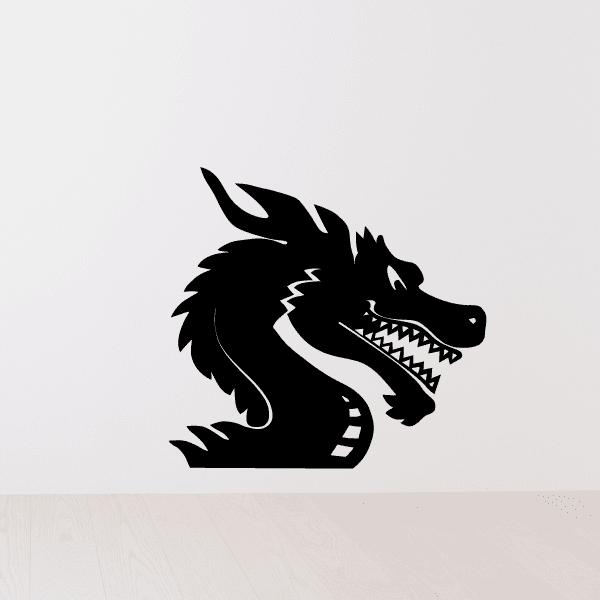 Image of Dragon Head Decals