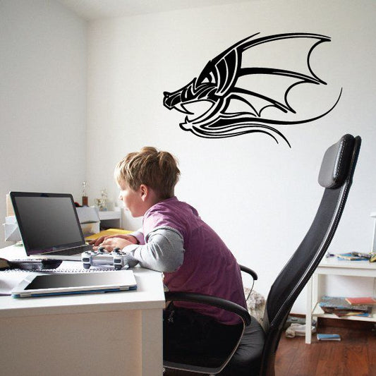 Image of Dragon Wall Decal - Vinyl Decal - Car Decal - MC01