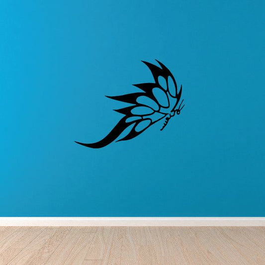 Image of Dragon Winged Butterfly in Flight Decal