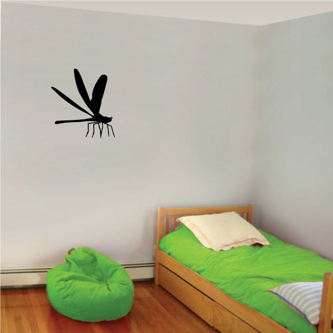 Image of Dragonfly Flying Decal