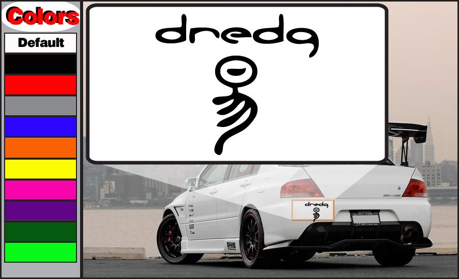 Image of Dredg Vertical Decal