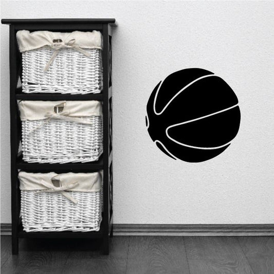 Image of Dribbling Basketball Decal