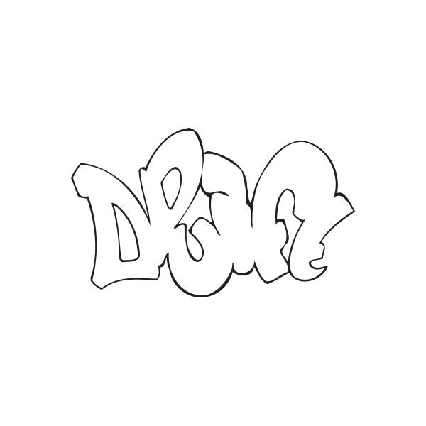 Image of Drift Graffiti Decal