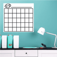 Image of Dry Erase Calendar Wall Stickers