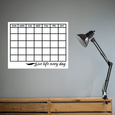 Image of Dry Erase Calendar Wall Stickers