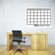 Image of Dry Erase Calendar Wall Stickers