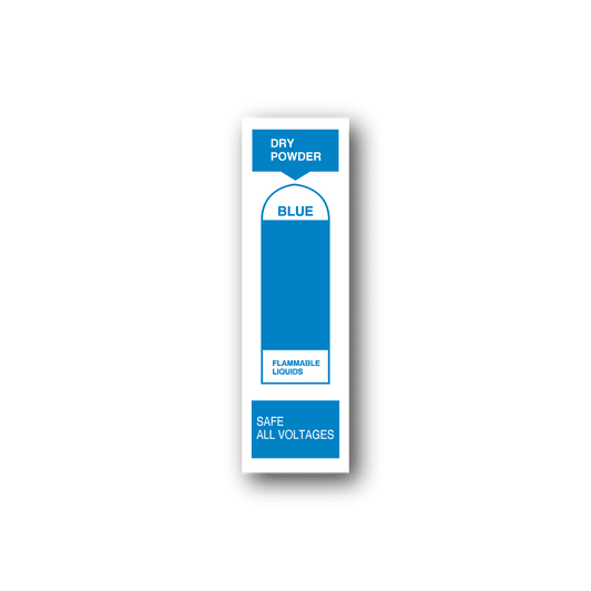 Image of Dry Powder Safety Sticker