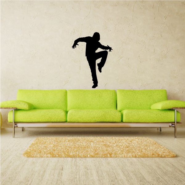 Image of Dubstep Wall Decal - Vinyl Decal - Car Decal - Dancer - BA006