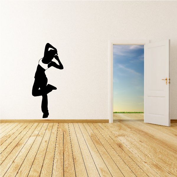 Image of Dubstep Wall Decal - Vinyl Decal - Car Decal - Dancer - BA016