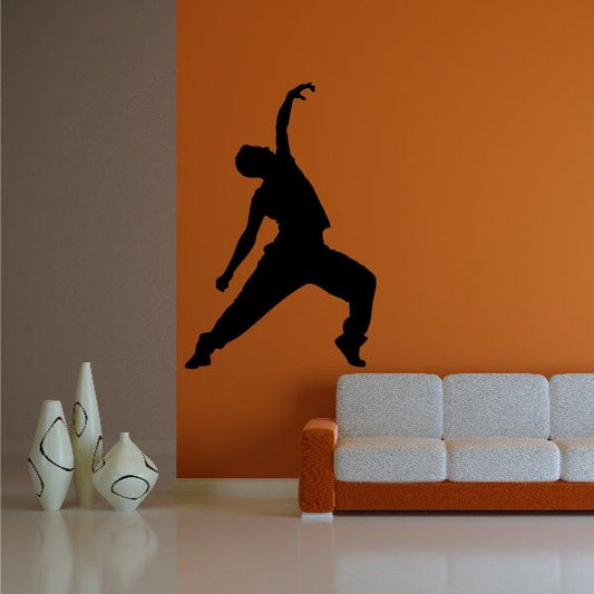 Image of Dubstep Wall Decal - Vinyl Decal - Car Decal - Dancer - BA017