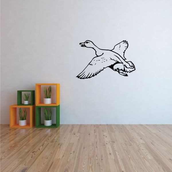 Image of Duck Wall Decal - Vinyl Decal - Car Decal - CF539