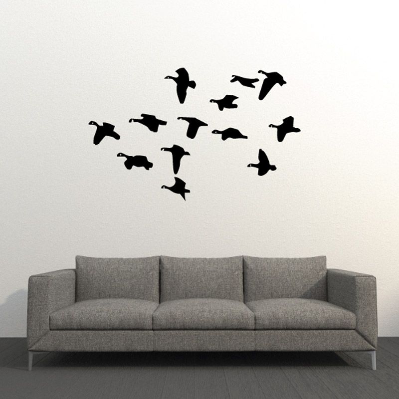 Image of Duck Wall Decal - Vinyl Decal - Car Decal - DC029