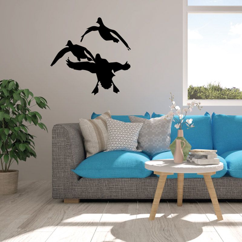 Image of Duck Wall Decal - Vinyl Decal - Car Decal - DC043