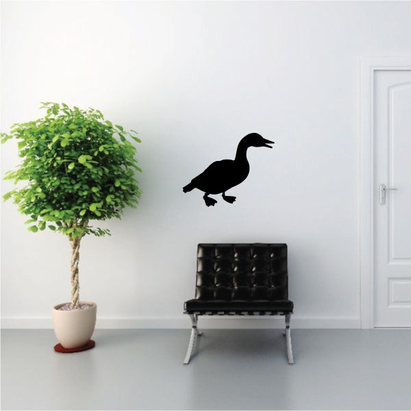 Image of Duck Wall Decal - Vinyl Decal - Car Decal - NS002