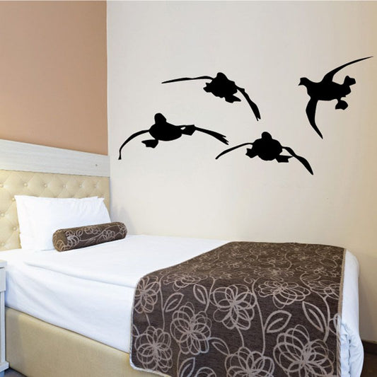 Image of Ducks Gliding Decal