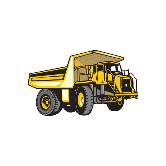 Dump Truck Sticker