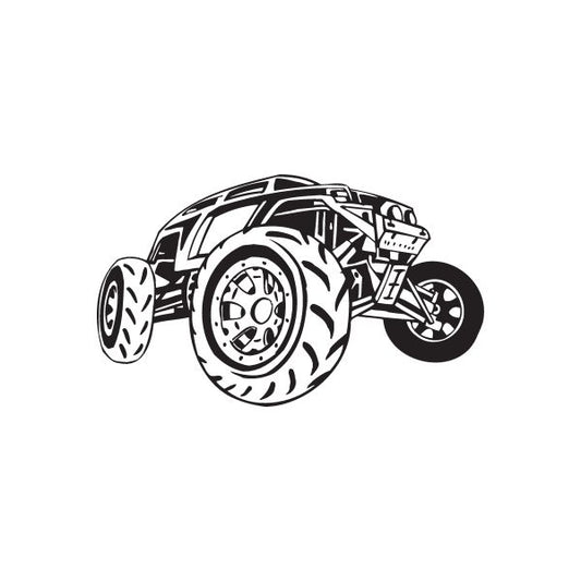 Image of Dune Buggy Wall Decal - Vinyl Decal - Car Decal - DC 010