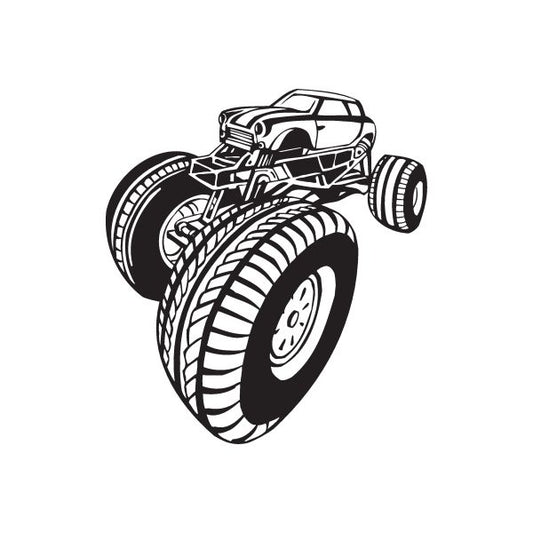 Image of Dune Buggy Wall Decal - Vinyl Decal - Car Decal - DC 012