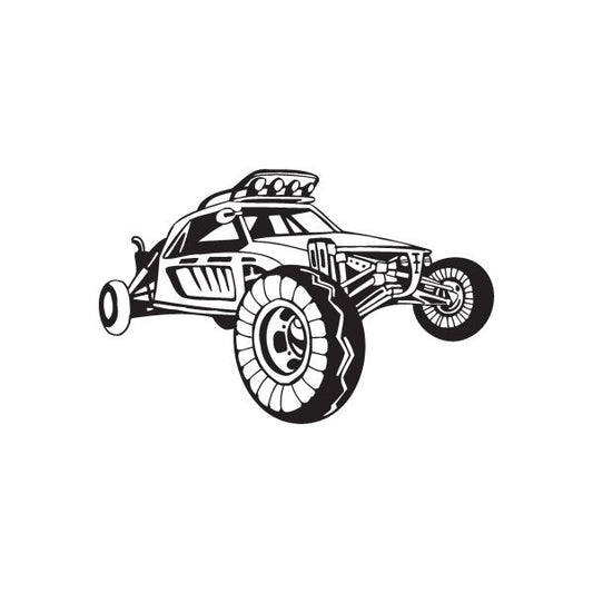 Image of Dune Buggy Wall Decal - Vinyl Decal - Car Decal - DC 037