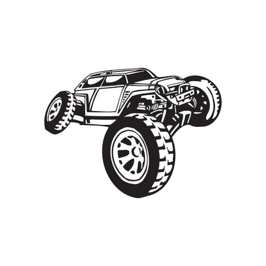 Image of Dune Buggy Wall Decal - Vinyl Decal - Car Decal - DC 045