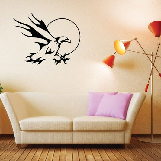 Image of Eagle and Sun Decal