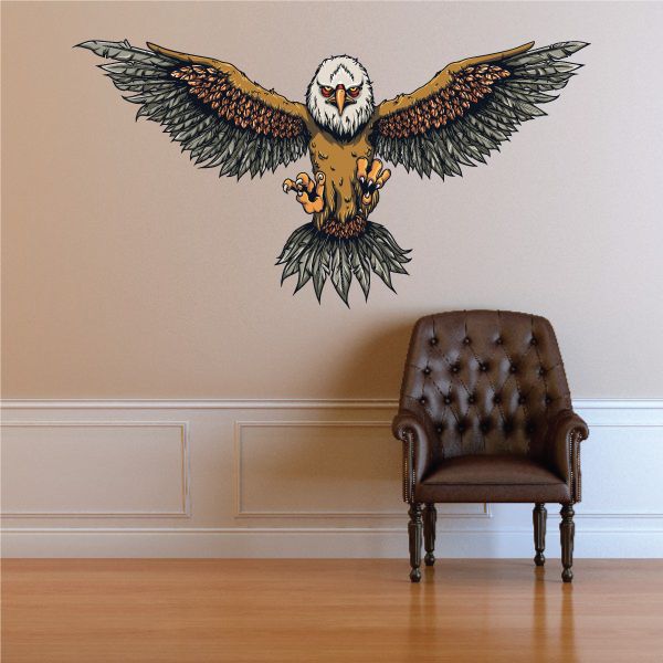 Image of Eagle Wings Spread Sticker