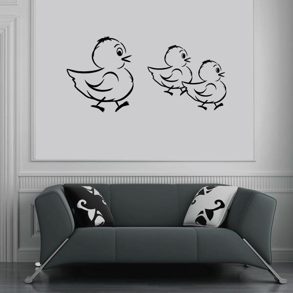 Image of Easter Ducks Decal