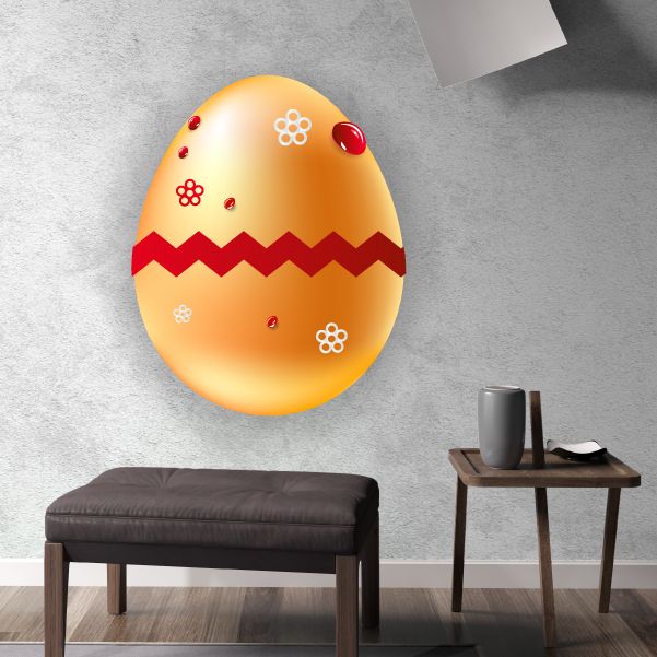 Image of Easter Egg Cute Pattern Sticker