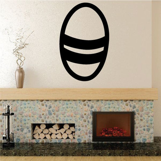 Image of Easter Egg Double Stripe Decal